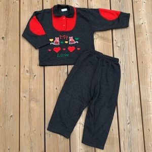 Made in Italy 🇮🇹 “My Love" Button Up Shirt & Pant Set